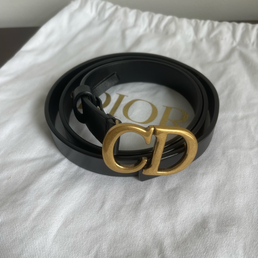 Dior Saddle Belt